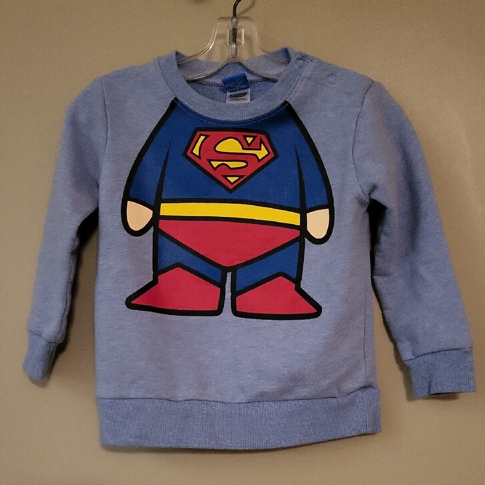 Superman light blue sweatshirt